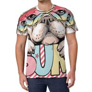 AILLOSA All Over Print TH-333 Kısa Kollu Baskılı Unisex T-shirt