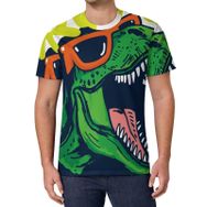 AILLOSA All Over Print TH-339 Kısa Kollu Baskılı Unisex T-shirt