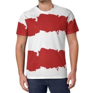 AILLOSA All Over Print TH-341 Kısa Kollu Baskılı Unisex T-shirt