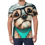 AILLOSA All Over Print TH-348 Kısa Kollu Baskılı Unisex T-shirt