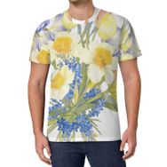AILLOSA All Over Print TH-35 Kısa Kollu Baskılı Unisex T-shirt