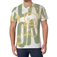 AILLOSA All Over Print TH-361 Kısa Kollu Baskılı Unisex T-shirt