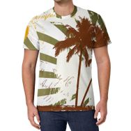 AILLOSA All Over Print TH-365 Kısa Kollu Baskılı Unisex T-shirt