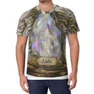 AILLOSA All Over Print TH-367 Kısa Kollu Baskılı Unisex T-shirt