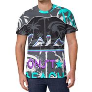 AILLOSA All Over Print TH-369 Kısa Kollu Baskılı Unisex T-shirt