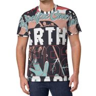 AILLOSA All Over Print TH-379 Kısa Kollu Baskılı Unisex T-shirt