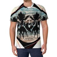 AILLOSA All Over Print TH-382 Kısa Kollu Baskılı Unisex T-shirt