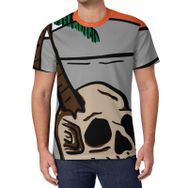 AILLOSA All Over Print TH-387 Kısa Kollu Baskılı Unisex T-shirt