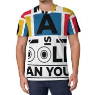 AILLOSA All Over Print TH-393 Kısa Kollu Baskılı Unisex T-shirt