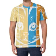 AILLOSA All Over Print TH-404 Kısa Kollu Baskılı Unisex T-shirt
