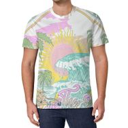 AILLOSA All Over Print TH-406 Kısa Kollu Baskılı Unisex T-shirt