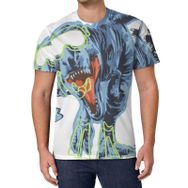 AILLOSA All Over Print TH-409 Kısa Kollu Baskılı Unisex T-shirt