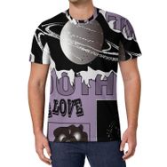 AILLOSA All Over Print TH-41 Kısa Kollu Baskılı Unisex T-shirt