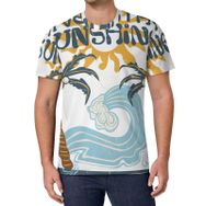 AILLOSA All Over Print TH-410 Kısa Kollu Baskılı Unisex T-shirt
