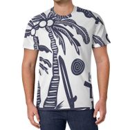 AILLOSA All Over Print TH-412 Kısa Kollu Baskılı Unisex T-shirt