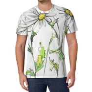AILLOSA All Over Print TH-414 Kısa Kollu Baskılı Unisex T-shirt