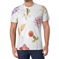 AILLOSA All Over Print TH-421 Kısa Kollu Baskılı Unisex T-shirt