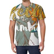 AILLOSA All Over Print TH-430 Kısa Kollu Baskılı Unisex T-shirt