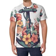 AILLOSA All Over Print TH-433 Kısa Kollu Baskılı Unisex T-shirt