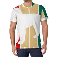 AILLOSA All Over Print TH-449 Kısa Kollu Baskılı Unisex T-shirt