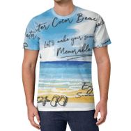 AILLOSA All Over Print TH-451 Kısa Kollu Baskılı Unisex T-shirt