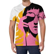 AILLOSA All Over Print TH-452 Kısa Kollu Baskılı Unisex T-shirt