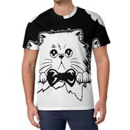 AILLOSA All Over Print TH-453 Kısa Kollu Baskılı Unisex T-shirt