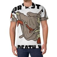 AILLOSA All Over Print TH-456 Kısa Kollu Baskılı Unisex T-shirt