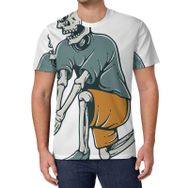AILLOSA All Over Print TH-464 Kısa Kollu Baskılı Unisex T-shirt