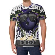AILLOSA All Over Print TH-469 Kısa Kollu Baskılı Unisex T-shirt