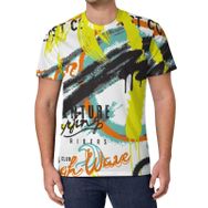AILLOSA All Over Print TH-483 Kısa Kollu Baskılı Unisex T-shirt