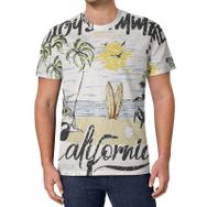 AILLOSA All Over Print TH-484 Kısa Kollu Baskılı Unisex T-shirt