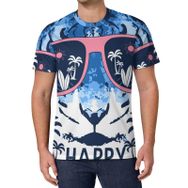 AILLOSA All Over Print TH-493 Kısa Kollu Baskılı Unisex T-shirt
