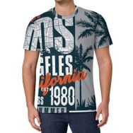 AILLOSA All Over Print TH-498 Kısa Kollu Baskılı Unisex T-shirt