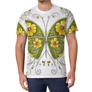 AILLOSA All Over Print TH-51 Kısa Kollu Baskılı Unisex T-shirt