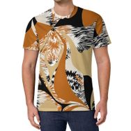 AILLOSA All Over Print YH-106 Kısa Kollu Baskılı Unisex T-shirt