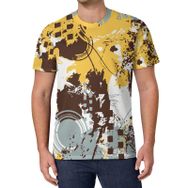 AILLOSA All Over Print YH-128 Kısa Kollu Baskılı Unisex T-shirt