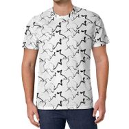 AILLOSA All Over Print YH-13 Kısa Kollu Baskılı Unisex T-shirt