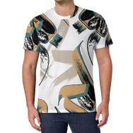 AILLOSA All Over Print YH-133 Kısa Kollu Baskılı Unisex T-shirt