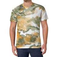 AILLOSA All Over Print YH-152 Kısa Kollu Baskılı Unisex T-shirt