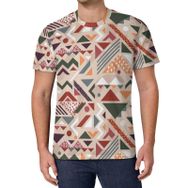 AILLOSA All Over Print YH-157 Kısa Kollu Baskılı Unisex T-shirt