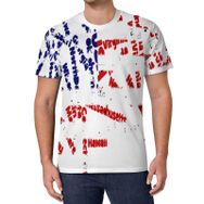 AILLOSA All Over Print YH-192 Kısa Kollu Baskılı Unisex T-shirt
