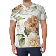 AILLOSA All Over Print YH-20 Kısa Kollu Baskılı Unisex T-shirt