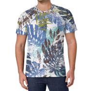 AILLOSA All Over Print YH-219 Kısa Kollu Baskılı Unisex T-shirt