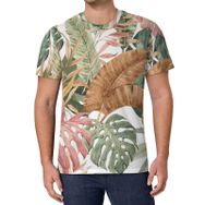 AILLOSA All Over Print YH-221 Kısa Kollu Baskılı Unisex T-shirt