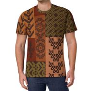 AILLOSA All Over Print YH-228 Kısa Kollu Baskılı Unisex T-shirt