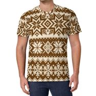 AILLOSA All Over Print YH-234 Kısa Kollu Baskılı Unisex T-shirt