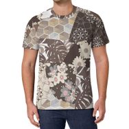 AILLOSA All Over Print YH-247 Kısa Kollu Baskılı Unisex T-shirt