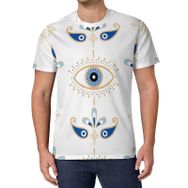 AILLOSA All Over Print YH-276 Kısa Kollu Baskılı Unisex T-shirt