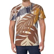 AILLOSA All Over Print YH-287 Kısa Kollu Baskılı Unisex T-shirt